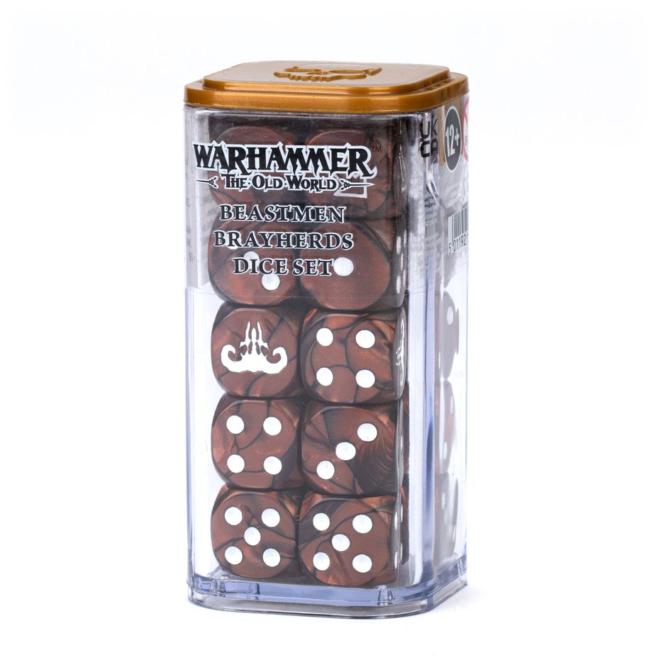 [ GW08-108 ] THE OLD WORLD: BEASTMEN BRAYHERDS DICE (Leverbaar vanaf 14/6)