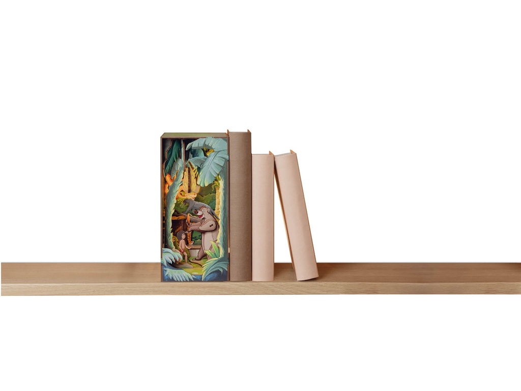 [ RE00535 ] Revell Tiny Adventures Disney "The Jungle Book" - Book Nook 