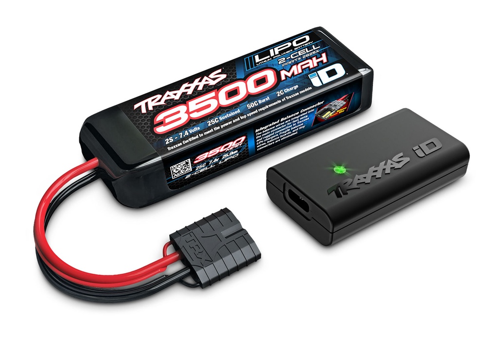 [ TRX-108076-1BLUE ] Traxxas Mini XRT VXL incl 2S battery & USB charger - BLUE - TRX108076-1