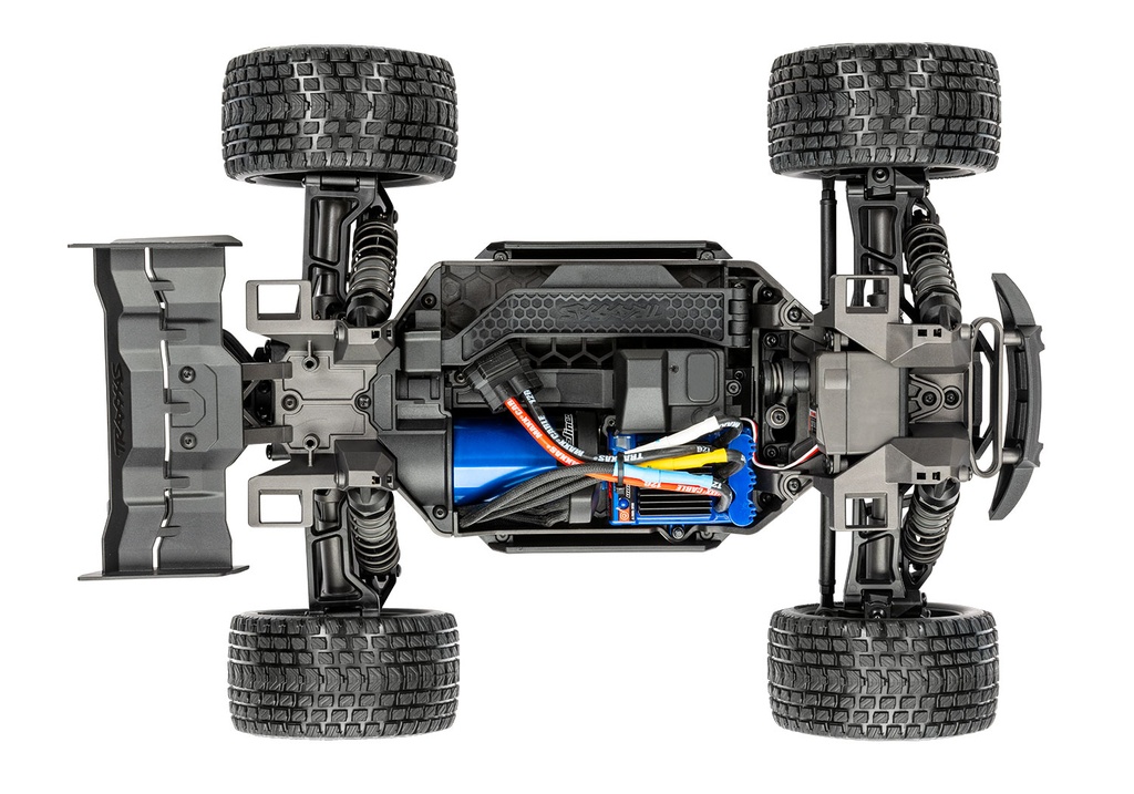 [ TRX-108076-1BLUE ] Traxxas Mini XRT VXL incl 2S battery & USB charger - BLUE - TRX108076-1