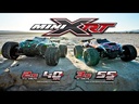[ TRX-108076-1BLUE ] Traxxas Mini XRT VXL incl 2S battery & USB charger - BLUE - TRX108076-1