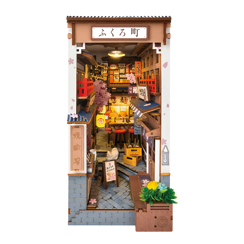 [ ROLIFETGB11 ] Rolife Book Nook & Wonderland Sakura Wine Alley 