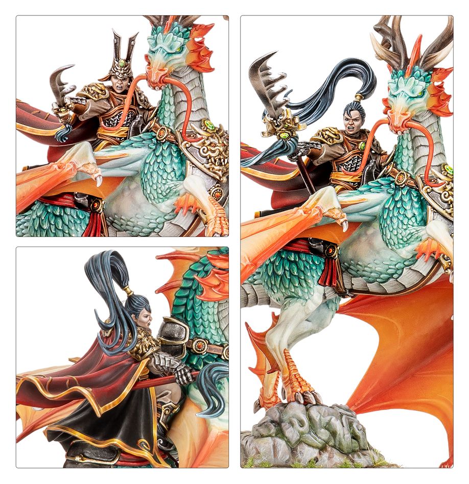[ GW06-207 ] GRAND CATHAY: SHUGENGAN LORD ON GREAT SPIRIT LONGMA (Leverbaar vanaf 5/7)