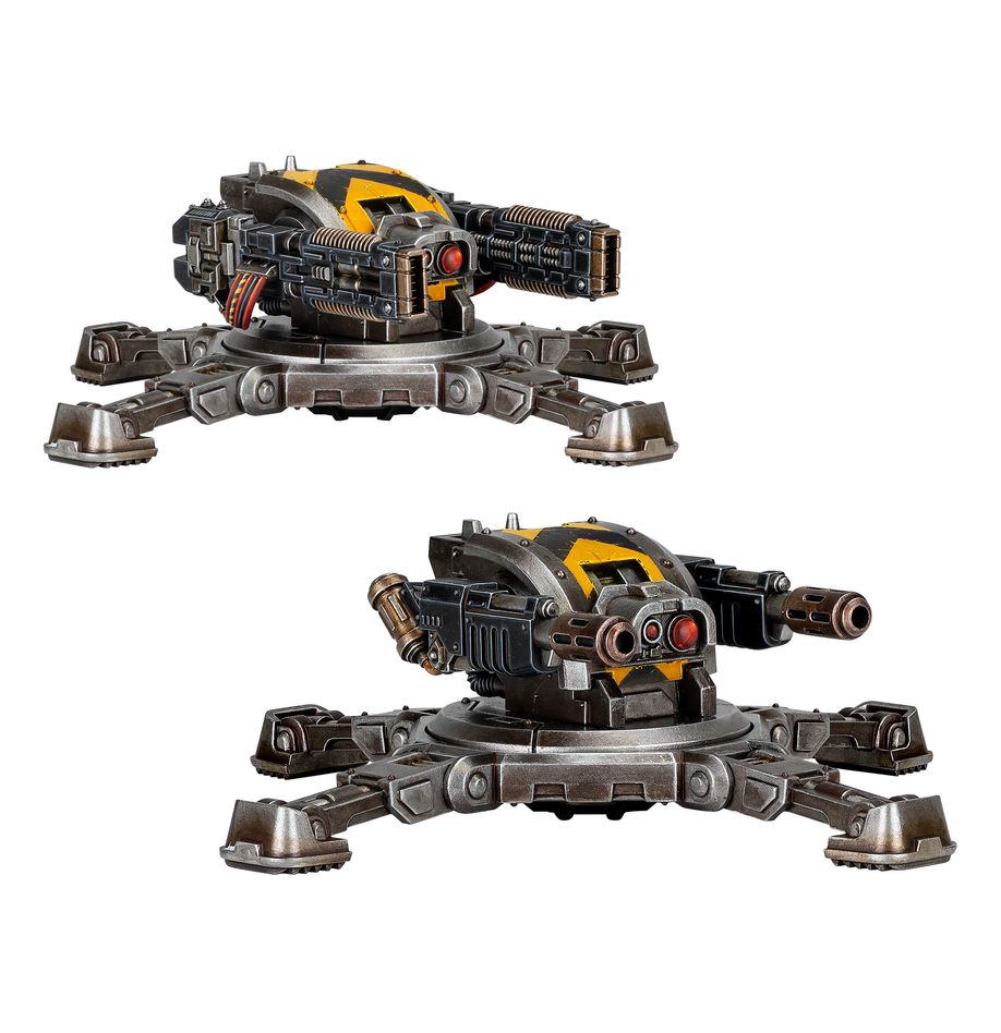 [ GW31-109 ] HORUS HERESY: TARANTULA SENTRY GUNS (Leverbaar vanaf 28/6)
