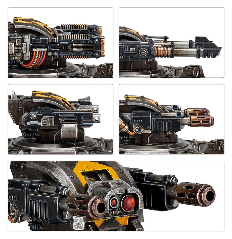 [ GW31-109 ] HORUS HERESY: TARANTULA SENTRY GUNS (Leverbaar vanaf 28/6)
