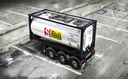 [ ITA-3929S ] Italeri Technokar 20' tank trailer 1/24