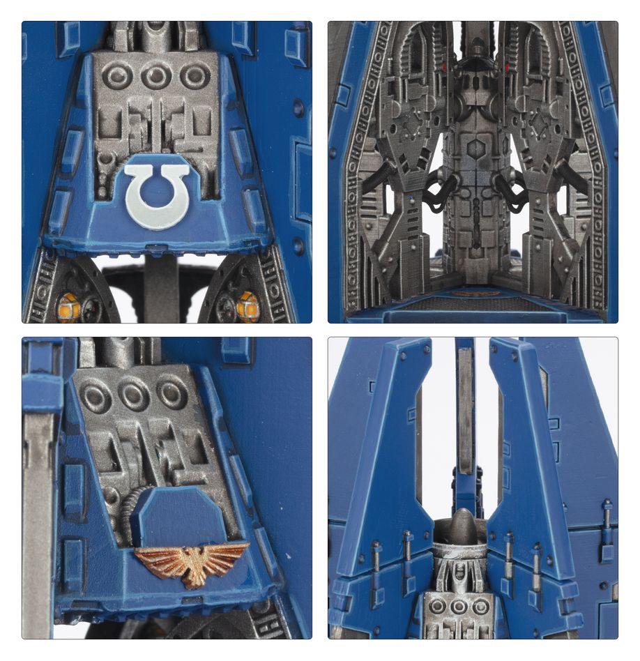 [ GW48-101 ] SPACE MARINES: DROP PODS