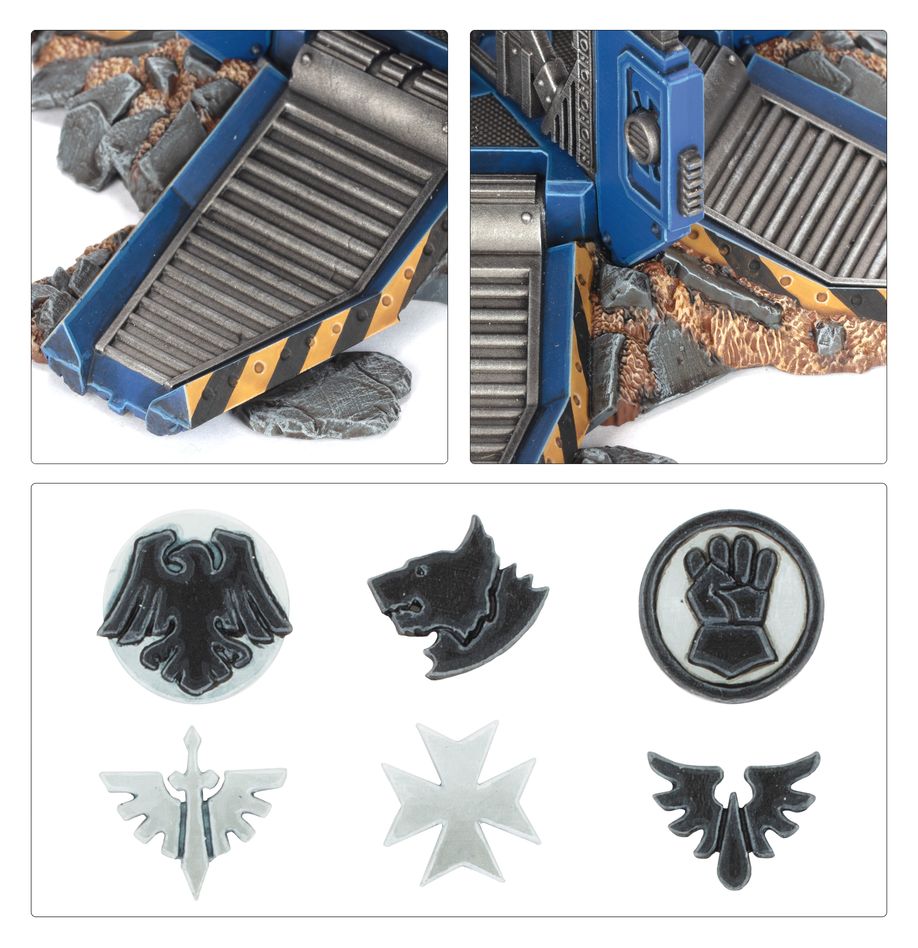[ GW48-101 ] SPACE MARINES: DROP PODS