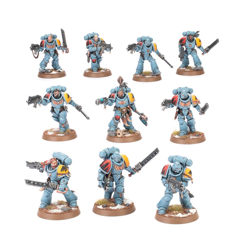 [ GW53-21 ] SPACE WOLVES: GREY HUNTERS (Leverbaar vanaf 12/7)