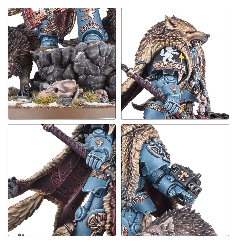 [ GW53-28 ] SPACE WOLVES: LOGAN GRIMNAR (Leverbaar vanaf 12/7)