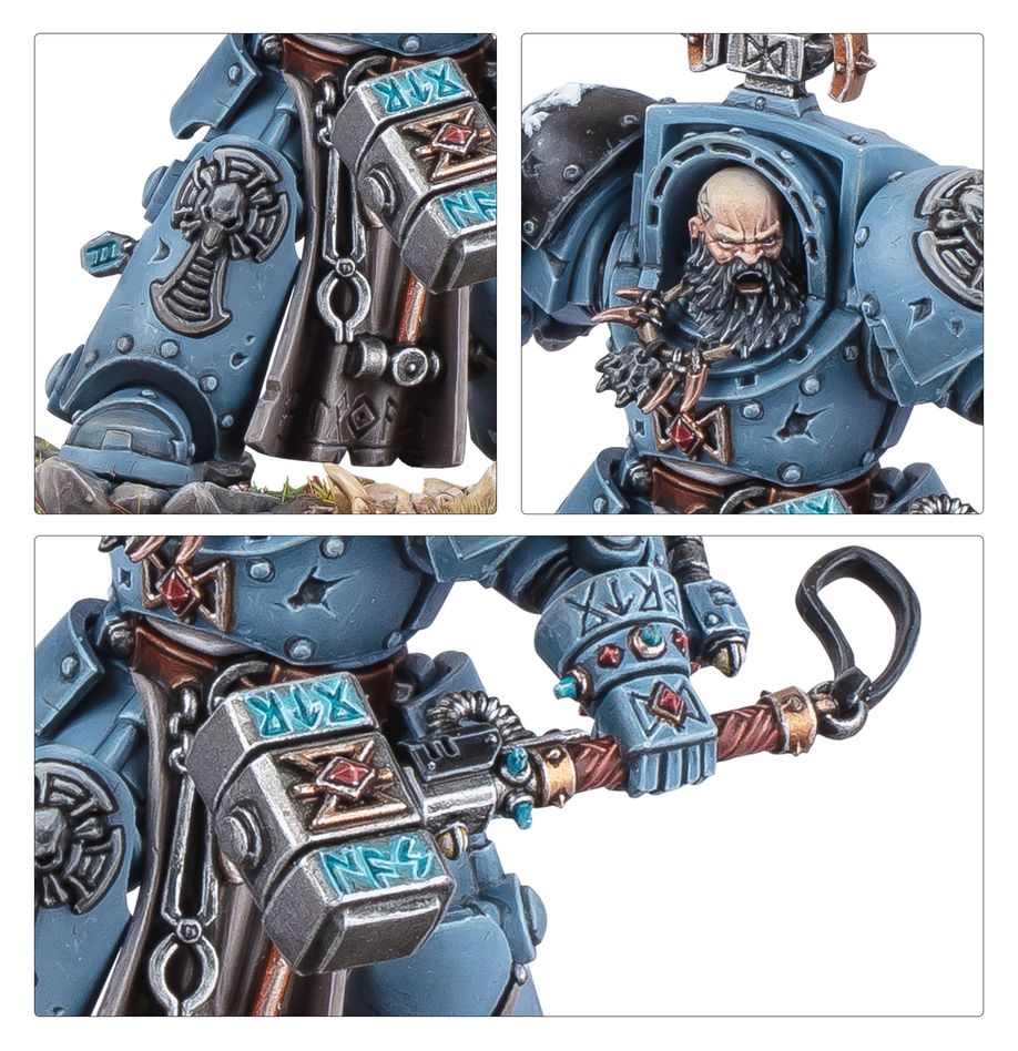 [ GW53-38 ] SPACE WOLVES: ARJAC ROCKFIST (Leverbaar vanaf 12/7)