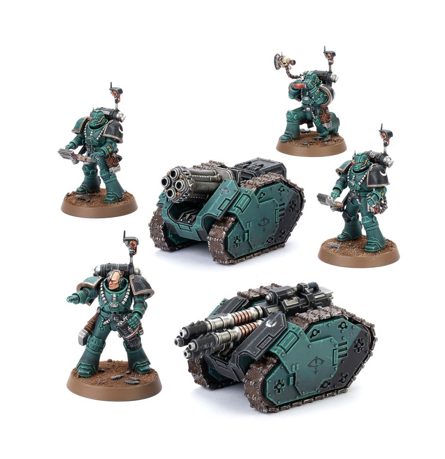 [ GW31-104 ] HORUS HERESY: RAPIER LASER DESTROYER AND QUAD LAUNCHER BATTERY