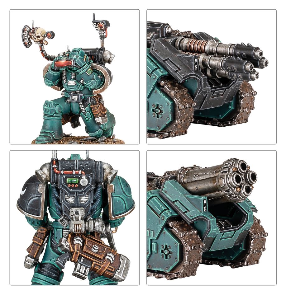 [ GW31-104 ] HORUS HERESY: RAPIER LASER DESTROYER AND QUAD LAUNCHER BATTERY