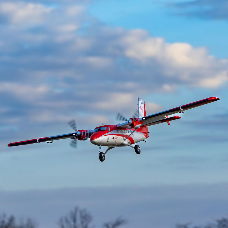 [ EFL32050 ] DHC-6 Twin Otter 1.4m BNF Basic with AS3X+ & SAFE Select