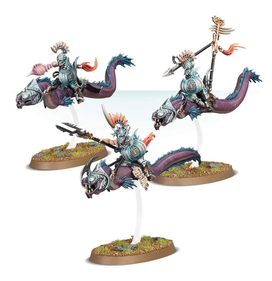 [ GW70-873 ] SPEARHEAD: IDONETH DEEPKIN: AKHELIAN TIDE GUARD (Leverbaar vanaf 19/7)