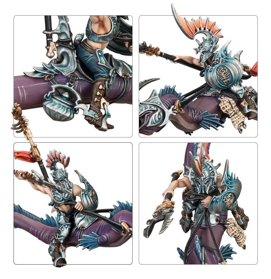 [ GW70-873 ] SPEARHEAD: IDONETH DEEPKIN: AKHELIAN TIDE GUARD (Leverbaar vanaf 19/7)