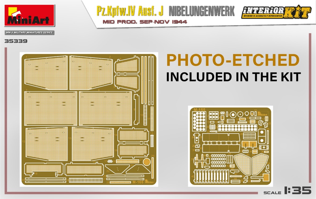 [ MINIART35339 ] Pz.Kpfw.IV Ausf.J Nibelungenwerk sep-nov 1944  1/35 