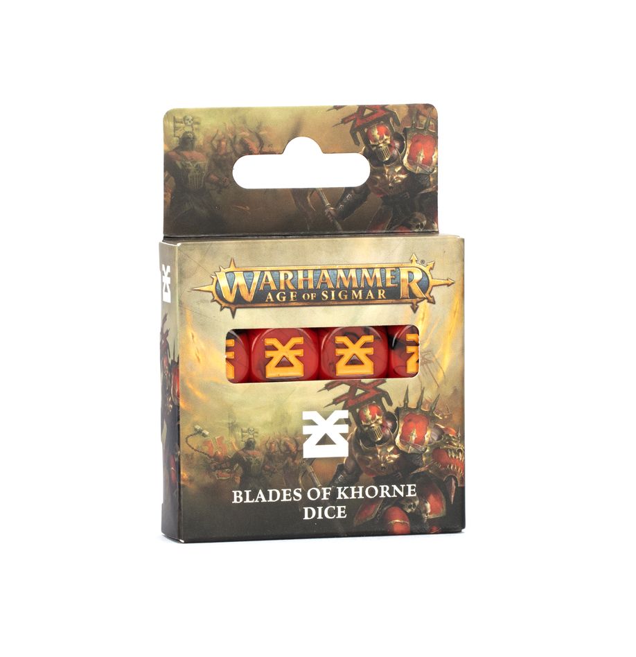 [ GW83-39 ] AGE OF SIGMAR: BLADES OF KHORNE DICE