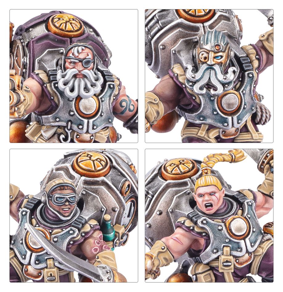 [ GW84-52 ] KHARADRON OVERLORDS: VONGRIM HARPOON CREW (Leverbaar vanaf 2/8)