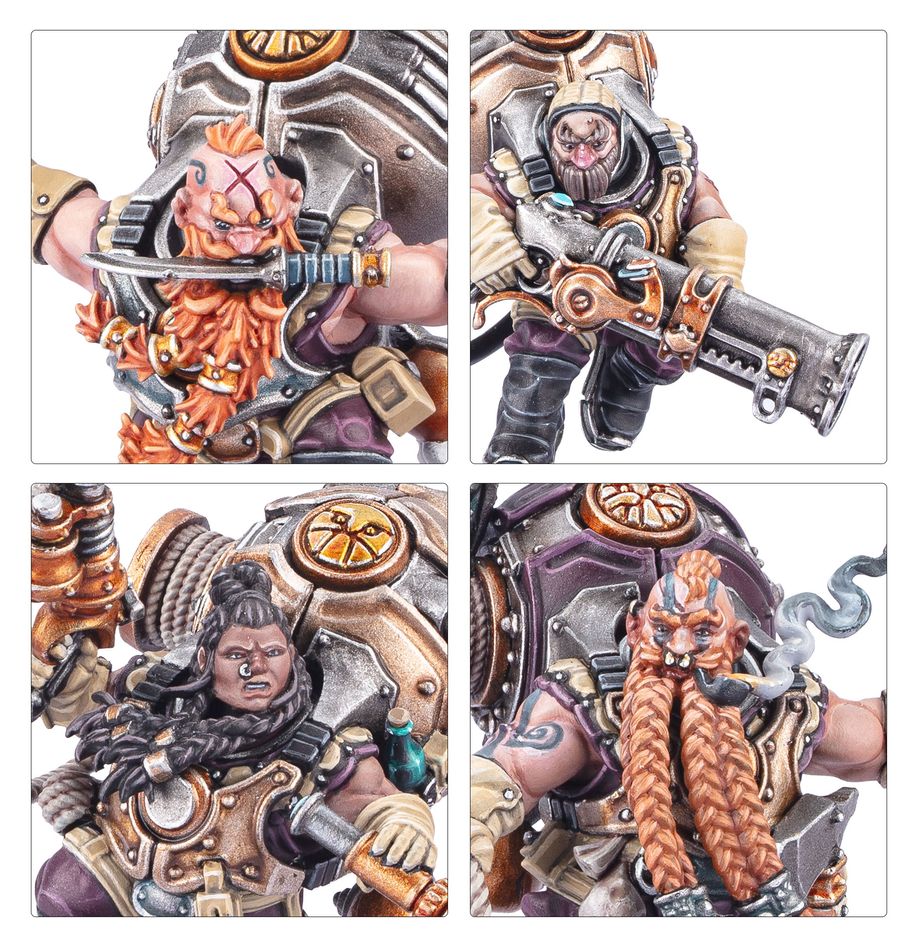 [ GW84-52 ] KHARADRON OVERLORDS: VONGRIM HARPOON CREW (Leverbaar vanaf 2/8)