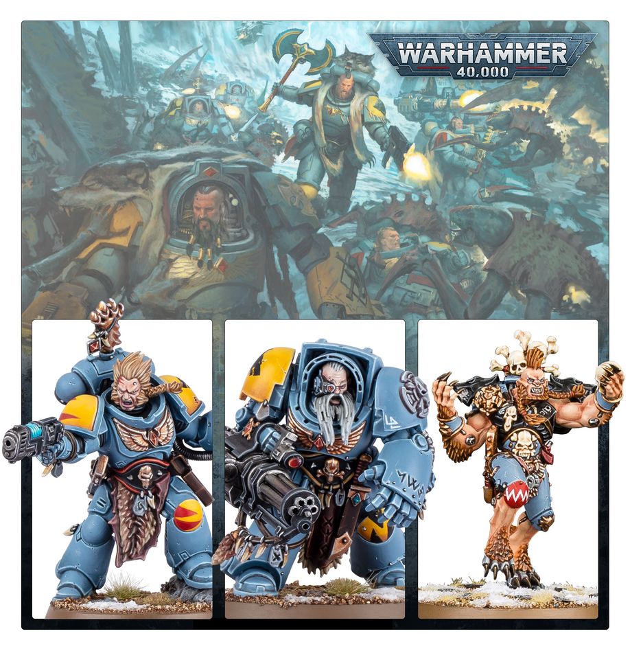 [ GW73-532 ] COMBAT PATROL: SPACE WOLVES (Leverbaar vanaf 9/8)