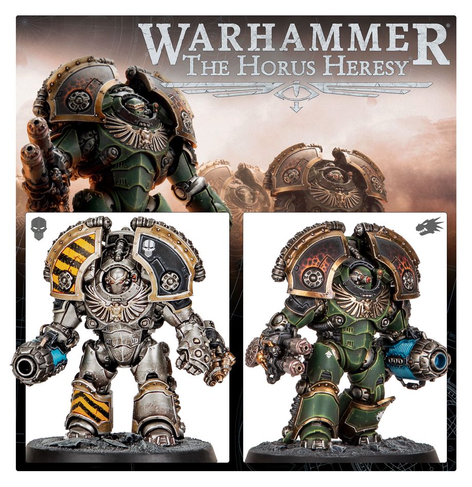 [ GW31-124 ] LEGIONES ASTARTES: SATURNINE TERMIATOR SQUAD