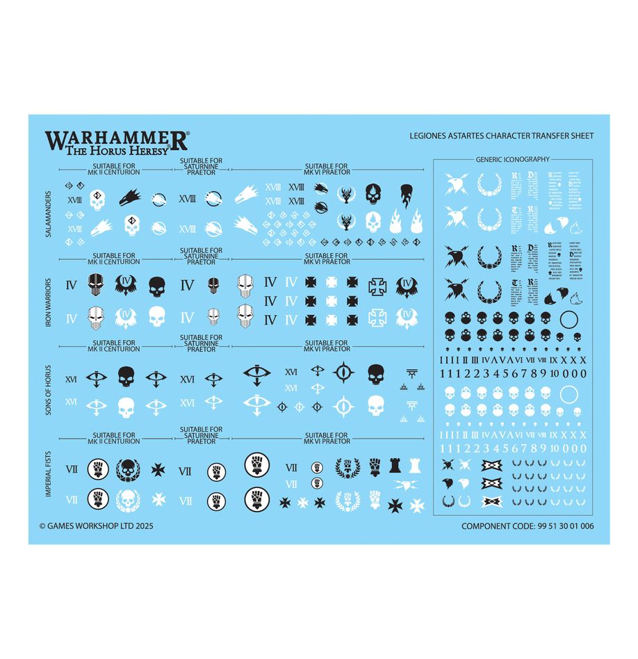 [ GW31-126 ] LEGIONES ASTARTES: SATURNINE PRAETOR