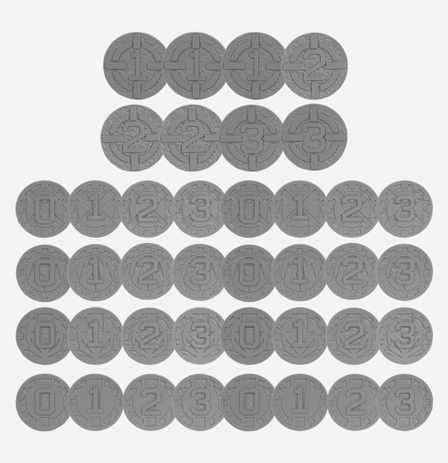 [ GW31-131 ] AGE OF DARKNESS: MARKERS AND TOKENS