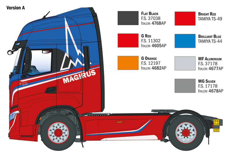 [ ITA-3963S ] Italeri IVECO S-WAY 1/24 