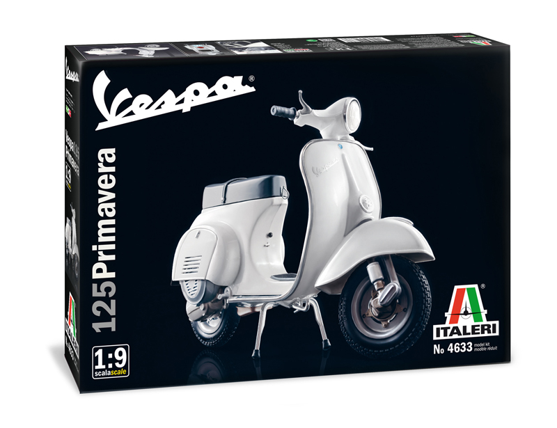 [ ITA-4633S ] Italeri vespa 125 primavera 1/9