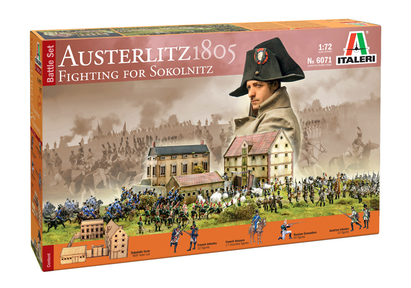 [ ITA-6071S ] Italeri Austerlitz 1805 fighting for Sokolnitz  1/72