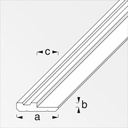 [ REM40791 ] 27080 aluminium steunprofiel  1 meter