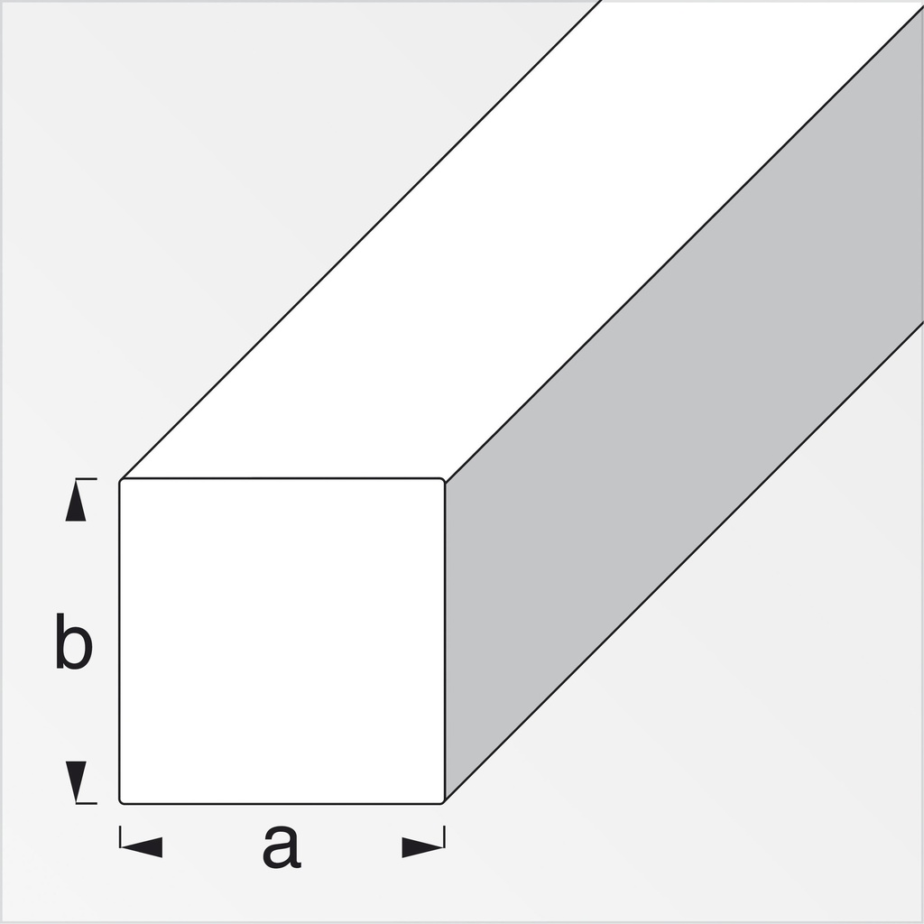 [ REM40787 ] 34471 vierkante staaf 5x5mm getrokken staal 1 meter