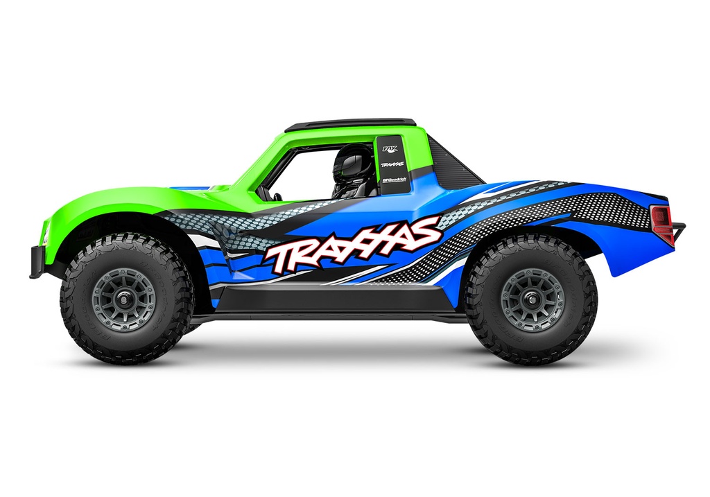 [ TRX-108164-1GRN ] Traxxas Mini slash BL-2s Green incl battery & USB charger