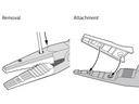 [ T74167 ] Tamiya replacement jaw grips for 74166