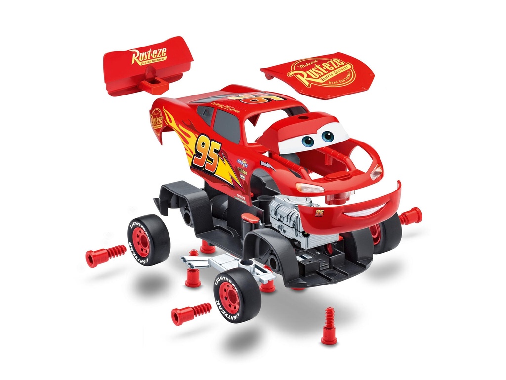 [ RE06562 ] Revell Lightning McQueen Disney-Cars (Light & Sound) bouwpakket