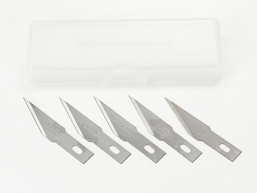 [ T74099 ] Tamiya Modeler Knife Pro, replacement blade  Straight 5pcs