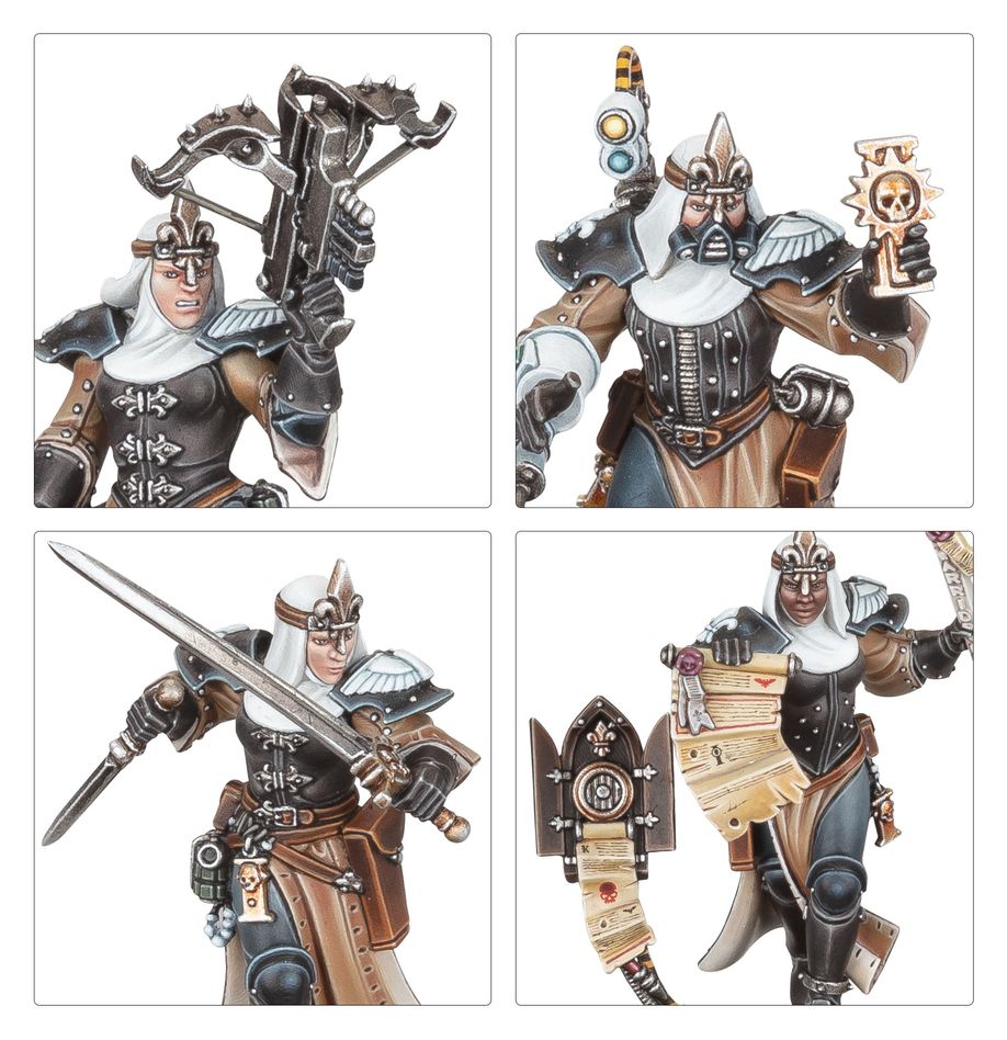 [ GW52-64 ] ADEPTA SORORITAS: SISTERS NOVITIATE SQUAD