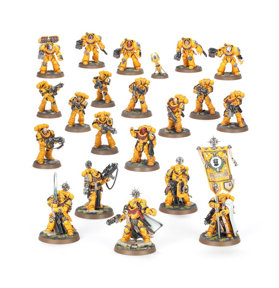 [ GW73-557 ] COMBAT PATROL: IMPERIAL FISTS (Leverbaar vanaf 20/9)