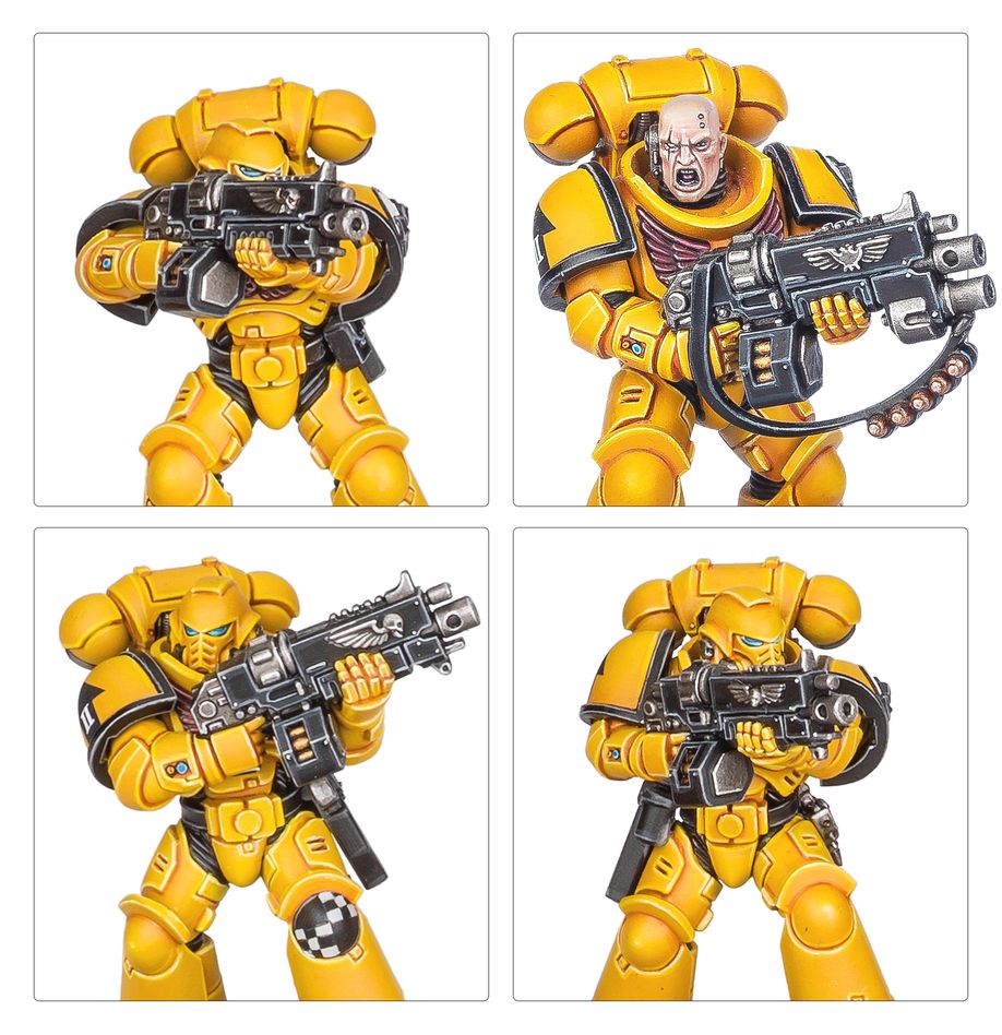 [ GW73-557 ] COMBAT PATROL: IMPERIAL FISTS (Leverbaar vanaf 20/9)