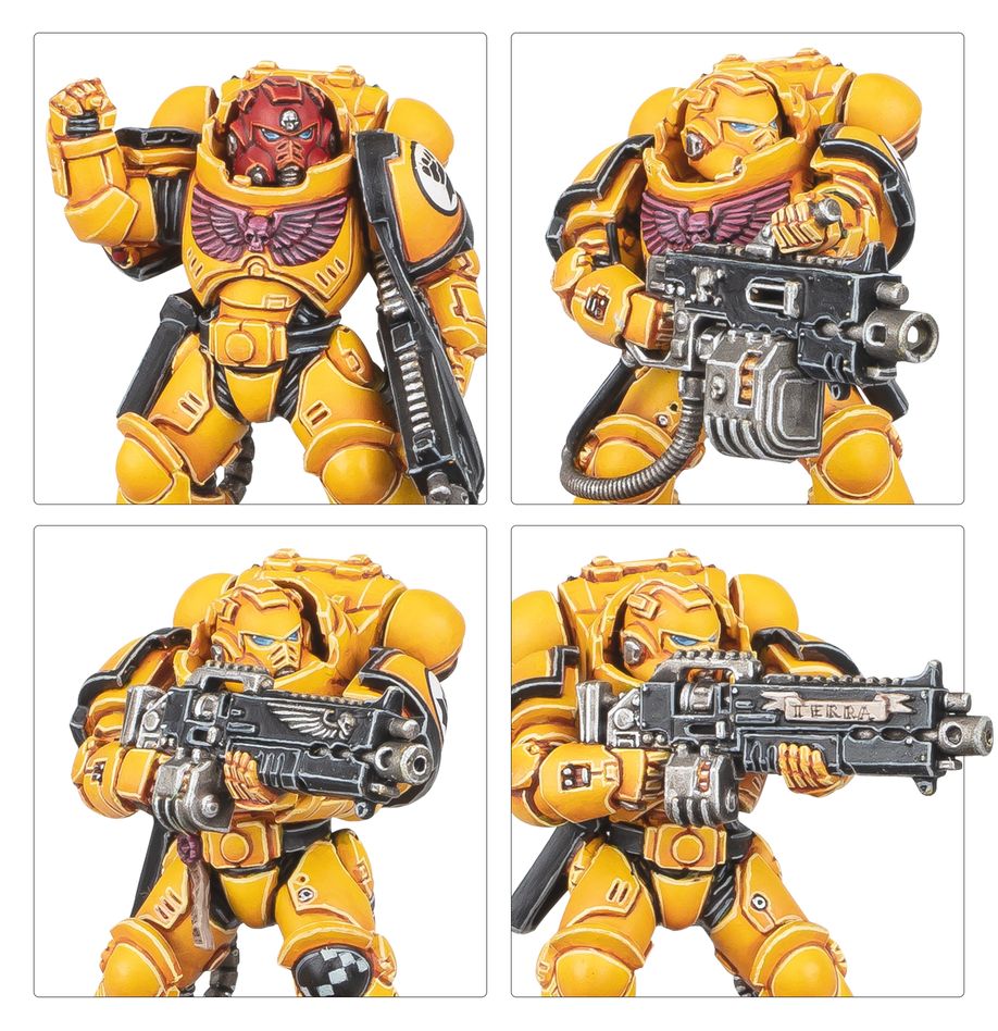 [ GW73-557 ] COMBAT PATROL: IMPERIAL FISTS (Leverbaar vanaf 20/9)