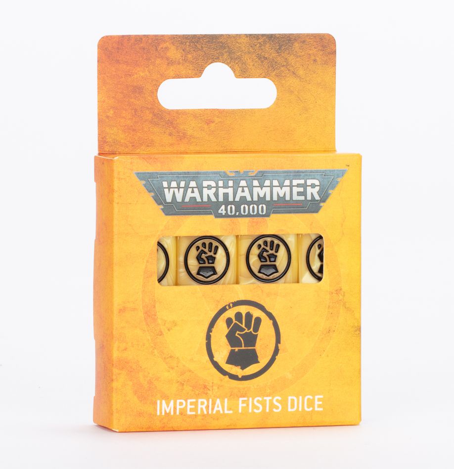 [ GW55-64 ] IMPERIAL FISTS DICE (Leverbaar vanaf 20/9)