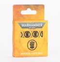 [ GW55-64 ] IMPERIAL FISTS DICE (Leverbaar vanaf 20/9)