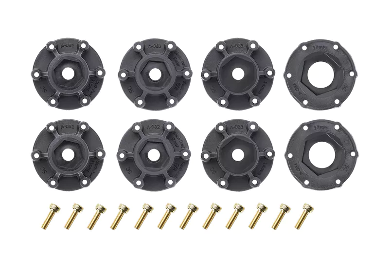 [ PROLR-T3204SX ] Louise RC - MT-UPHILL - 1/10 Monster Truck Tire Set - Removable HEX 12 narrow, 12 wide, 14, 17mm