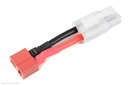 [ GF-1301-041 ] Power adapterkabel - Tamiya connector vrouw. <=> Deans connector vrouw. - 14AWG Siliconen-kabel - 1 st 