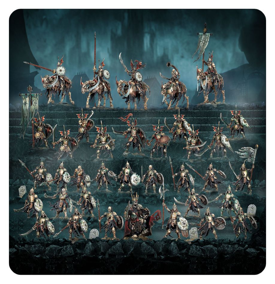 [ GW70-916 ] SPEARHEAD: SOULBLIGHT GRAVELORDS: DEATHRATTLE TOMB HOST (Leverbaar vanaf 27/9)