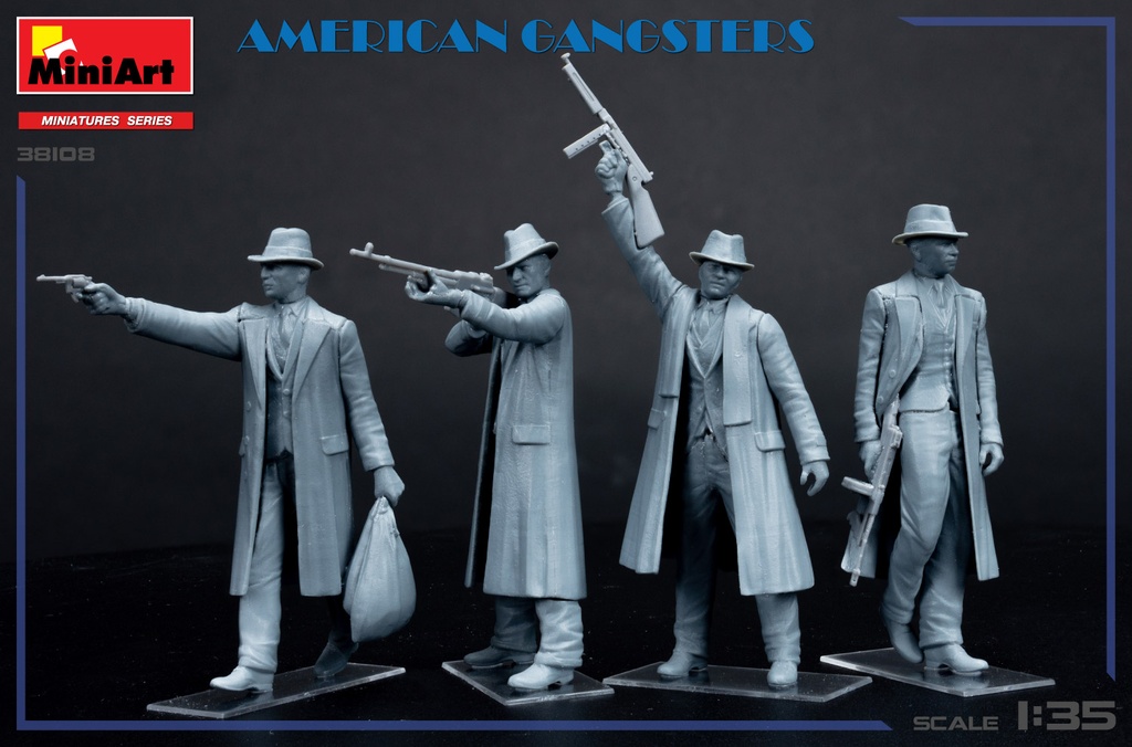 [ MINIART38108 ] Miniart American Gangster 1/35