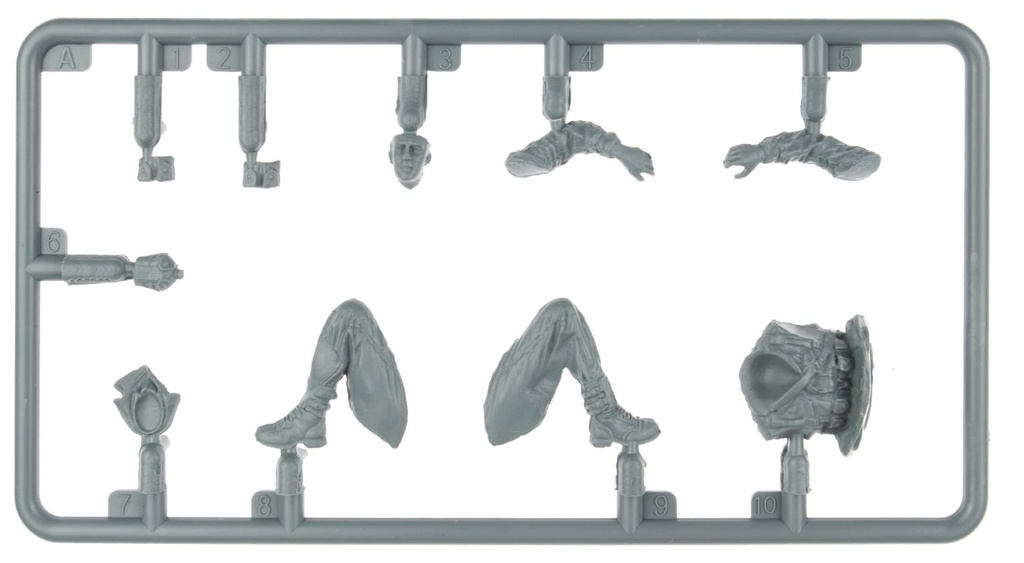 [ MINIART53035 ] Miniart U.S. Infantry Tank Riders Set 2 1/35