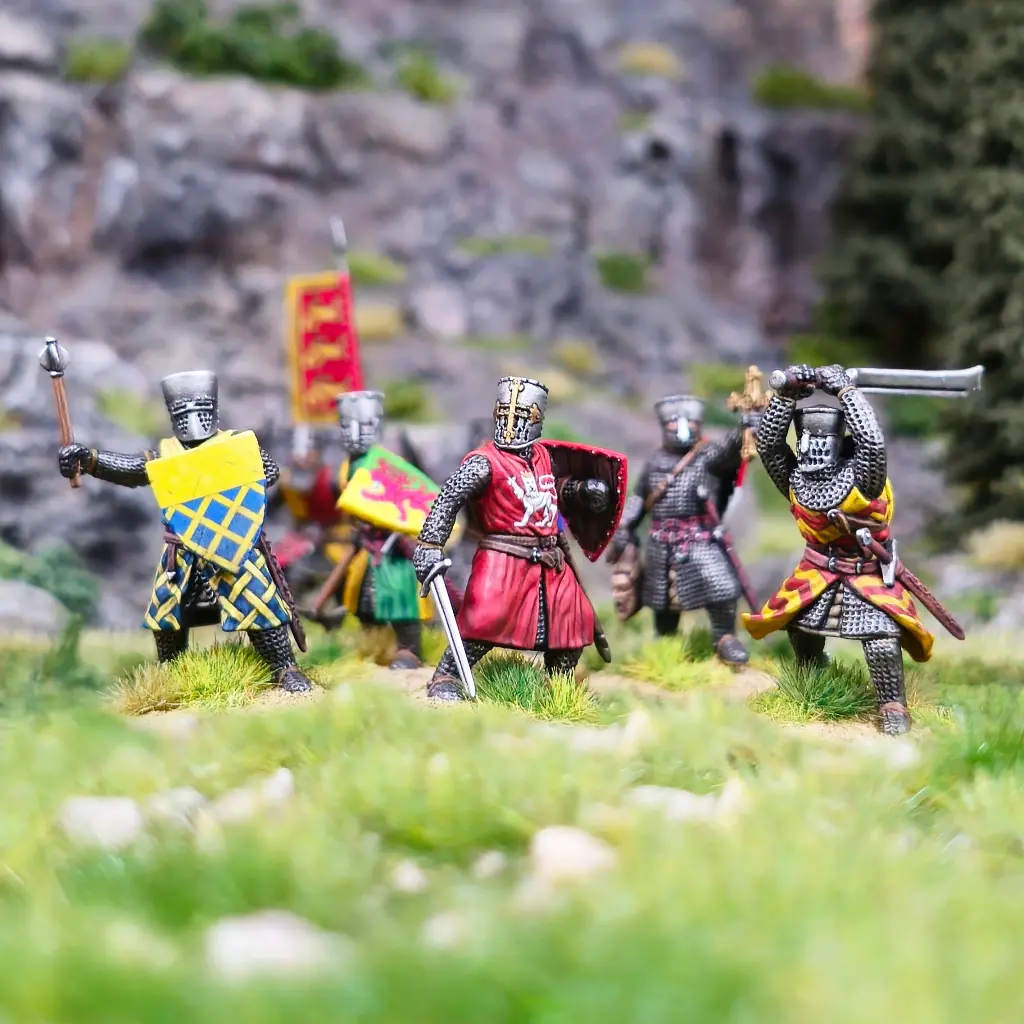 [ VICTRIXVXM004 ] Medieval Foot Knights