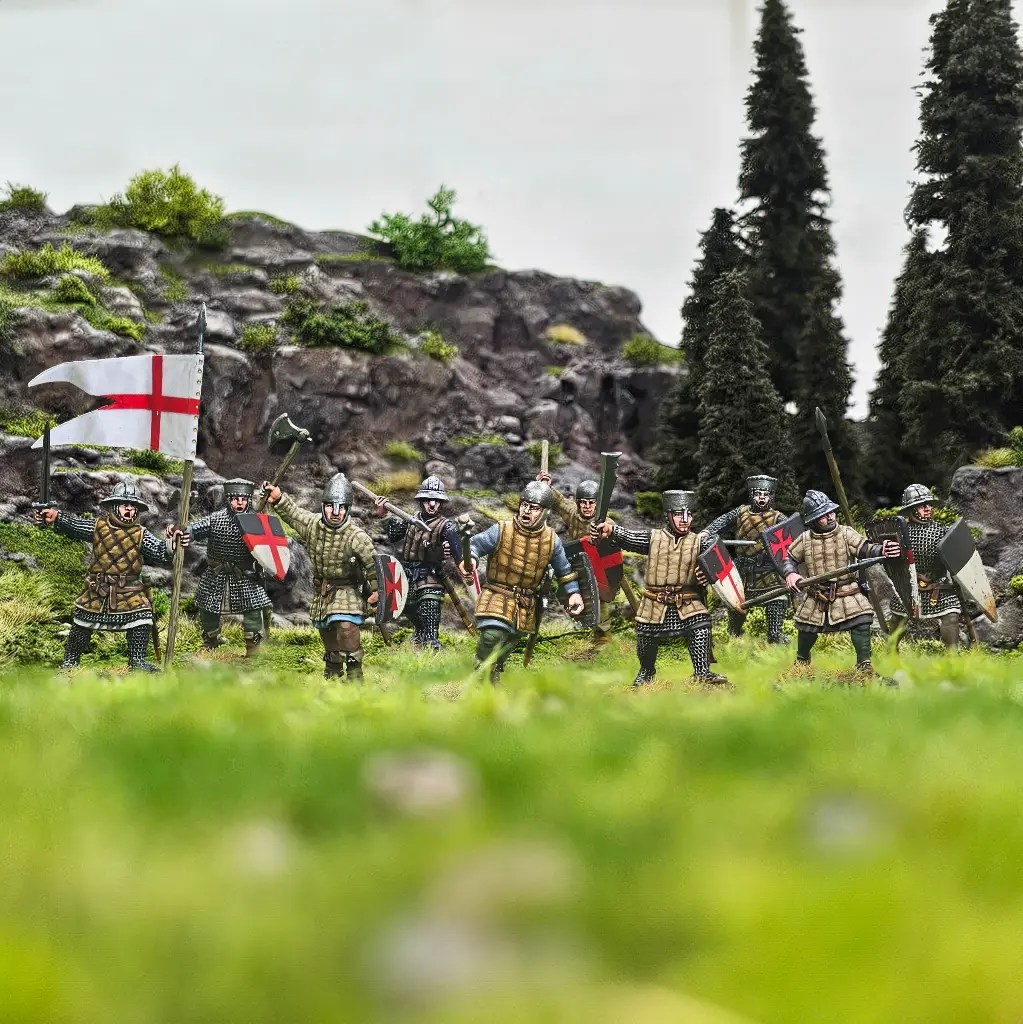 [ VICTRIXVXM006 ] Medieval Foot Sergeants
